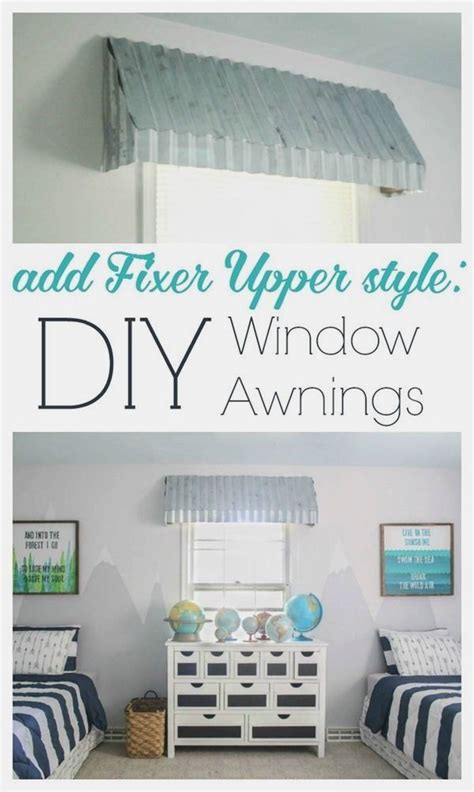 The amount of pipe depends on the width of your window. How to make your own rustic farmhouse window awnings. These beautiful farmhouse window treatm ...