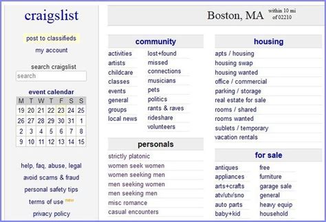 Craigslist Shuts Down Personals Section After Anti Sex Trafficking Bill