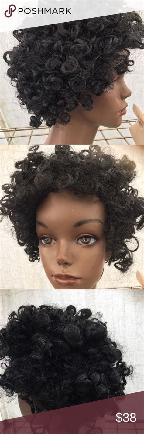 Black Afro Wig Afro Wigs Small Curls Wigs