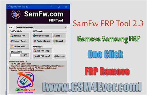 Samfw Frp Tool V2 2 Remove Samsung Frp One Click Free Download