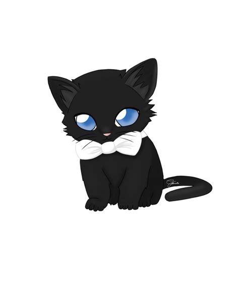 Black Kitten Commission By Gabbydong On Deviantart