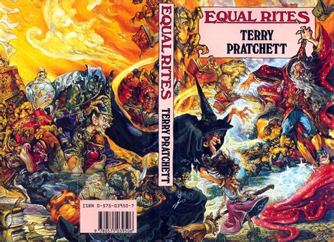 Equal Rites Terry Pratchett Gollancz 1987 Cover Josh Kirby