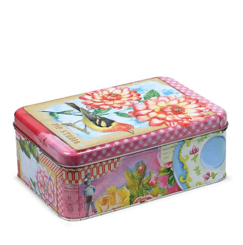 Rectangular Tin Storage Boxes By Fifty One Percent