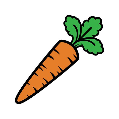 Cartoon Carrot Vegetable 553109 Vector Art At Vecteezy