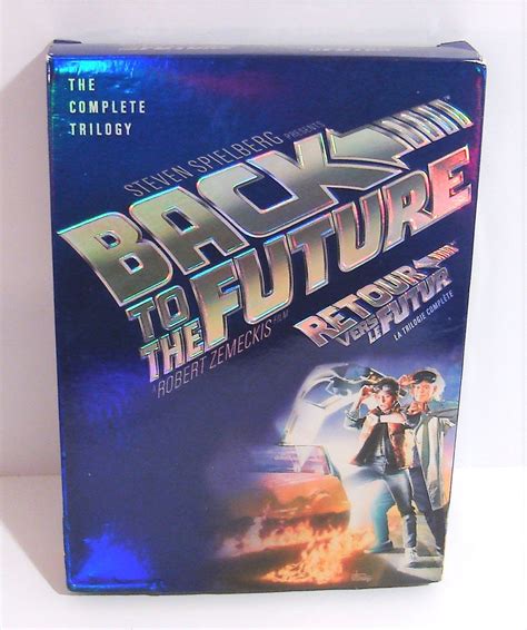 Back To The Future The Complete Trilogy Dvd Boxed Set Dvd Hd Dvd