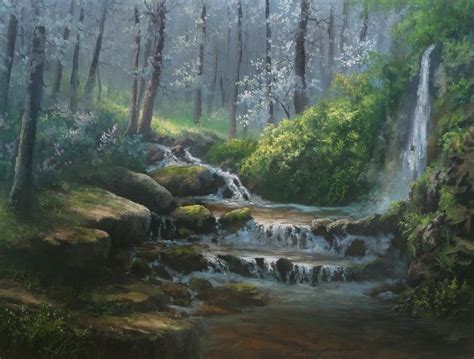Kevin Hill Gallery Paint With Kevin Landscape Painting Tutorial