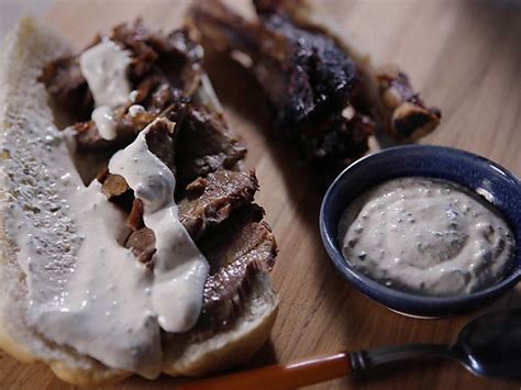 1/4 cup peppercorn and garlic marinade. Prime Rib Sandwiches with Horseradish Sauce | Recipe ...