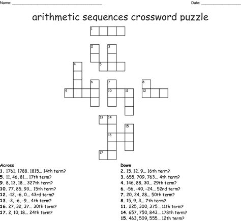 Here we are going to some practice question. Arithmetic Sequence Worksheet 1 | db-excel.com