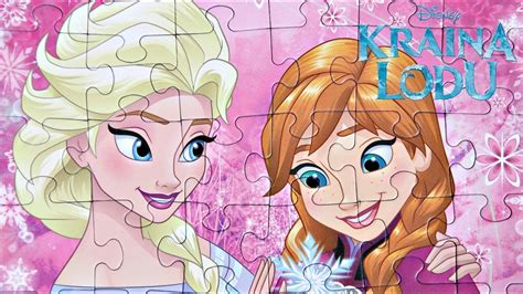 Kolorowanki z bajki kraina lodu. Anna & Elsa - 3in1 Puzzles / Puzzle 3w1 - Frozen / Kraina ...