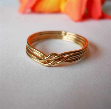 Original Puzzle Ring 14k Gold Filled Etsy In 2022 Puzzle Ring Gold