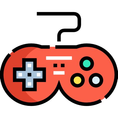 Gamepad Detailed Straight Lineal Color Icon