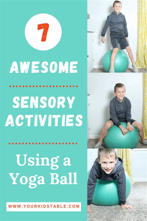 7 Awesome Sensory Activities Using A Yoga Ball 2022