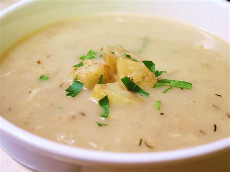 Roasted Garlic Potato Soup Recipe