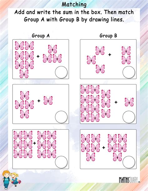 Adding Numbers To Sets Worksheets