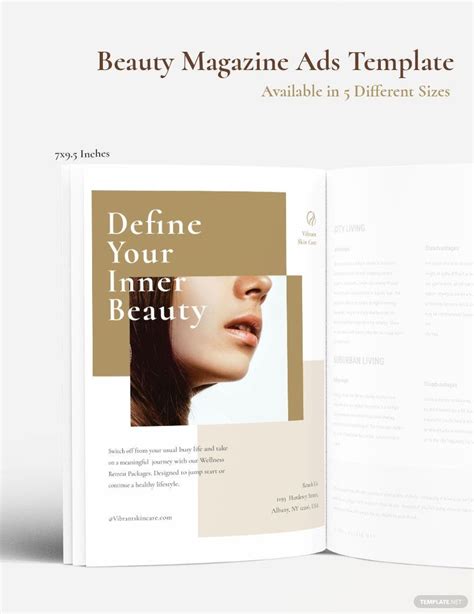 Beauty Magazine Ads Template Download In Psd Indesign