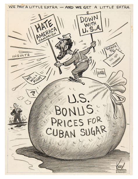 Hake S Fidel Castro Political Cartoon Original Art Trio