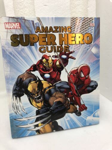 Marvel Amazing Superhero Guide Book Ebay