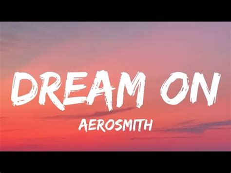 Dream On Aerosmith Lyrics YouTube