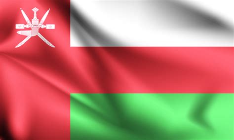 Oman 3d Flag 1228942 Vector Art At Vecteezy