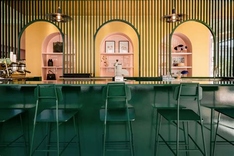 Pastel Rita Cafe A Colorful Project By Appareil Architecture Bar