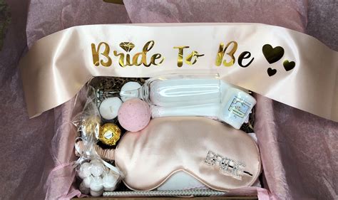 Bride To Be Pamper Hamper T Box Wedding T Care Etsy