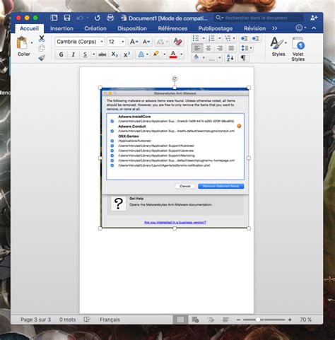 Comment Récupérer Un Document Word Remplacé - macOS : Comment récupérer une image placée dans un document Word
