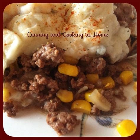 Bake until potatoes are slightly browned, around 25 minutes. Diane's {easy} Shepherds Pie - CANNING AND COOKING AT HOME