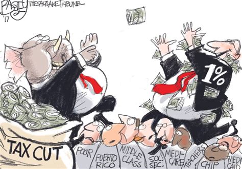 Political Cartoon U S Gop Tax Cuts Wealthy The Week