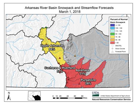 Arkansas River Basin Snowpack Update And Rafting Outlook