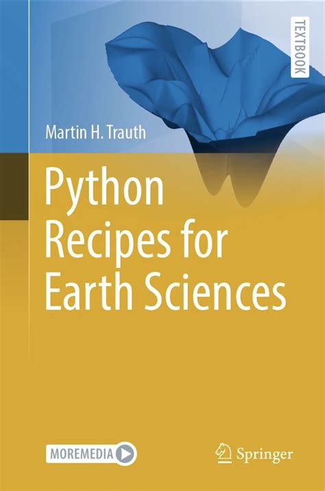 New Book Python Recipes For Earth Sciences Springer MATLAB