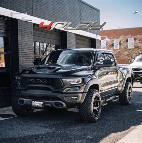 Dodge Ram Trx 22×12 Wheels 4p50 Gen 2 And 35×125×22 Tires 4play Wheels