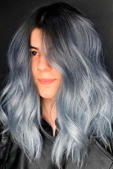 8 Blue Grey Hair Priyavirgil