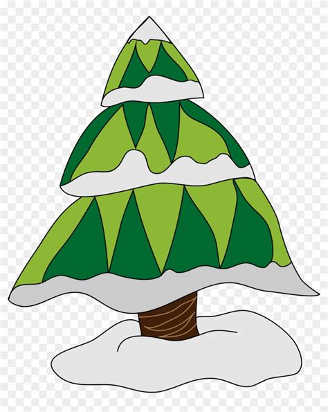 Snow Trees Clip Art Images And Pictures Becuo Winter Pine Tree Clipart