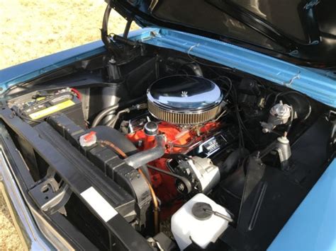 1966 Chevrolet Ii Nova Ss 327 L30 1 Owner Car Marina Blue Must See