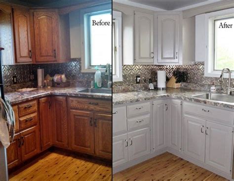 Painted Kitchen Cabinets Ideas Before And After Kitchen Cabinet Ideas