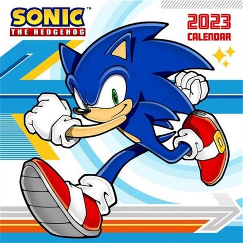 Sega · Sonic The Hedgehog 2023 Wall Calendar Calendar 2022