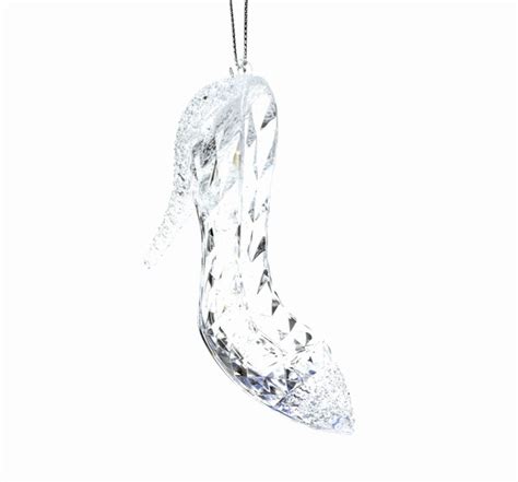 Clear High Heel Shoe Ornament Item 818015 The Christmas Mouse