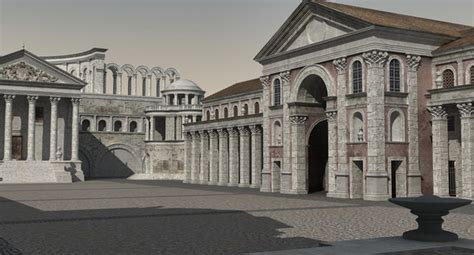 Ancient Roman 3d Model Turbosquid 1339347