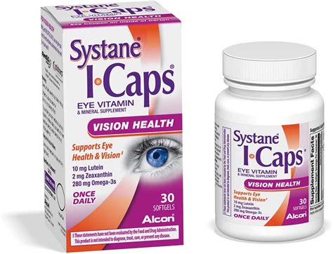 Systane Vitamin And Mineral Icaps Eye Supplement 30 Softgels Buy