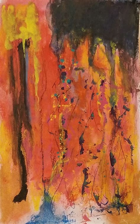 Abstract Acrylic Painting Art Expressionism Expressionist
