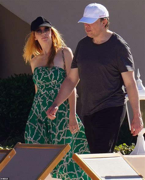 Elon Musk And His New Girlfriend Natasha Bassett Relax In St Tropez Months After The Birth Of