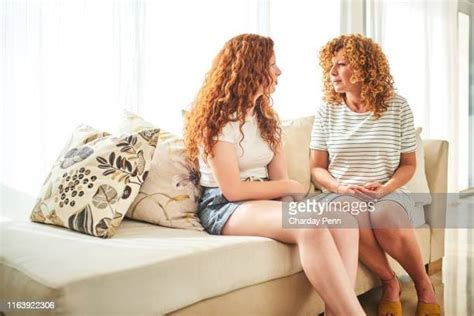 Two Girls Talking Serious Bildbanksfoton Och Bilder Getty Images