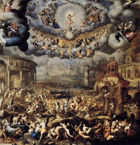 The Last Judgement By Jean Cousin 1585 Oil On Canvas Louvre Museum
