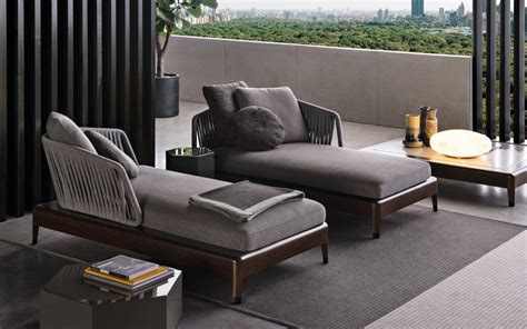 Italian Furniture Brands Minotti New Project For Outdoor