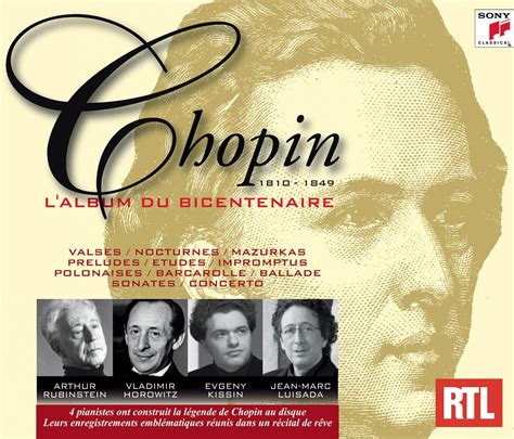Chopin Lalbum Du Bicentenaire Frédéric Chopin Quatuor Talich