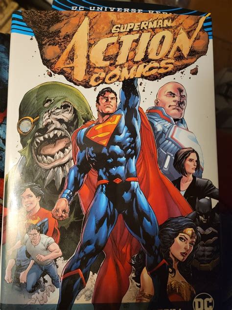 Superman Action Comics Rebirth Deluxe 1 By D Jurgens 2017 Hardcover