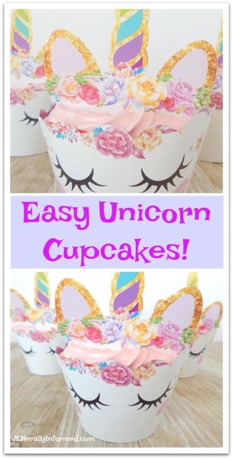 Easy And Magical Unicorn Cupcakes Jenerally Informed Unicorn Cupcakes