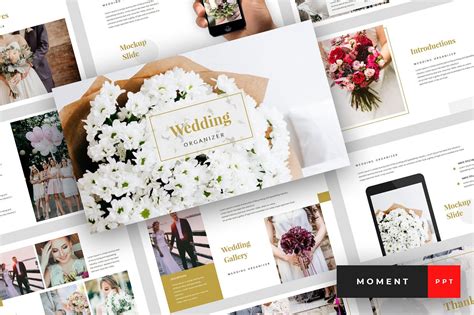 Moment Wedding Powerpoint Template By Stringlabs Thehungryjpeg