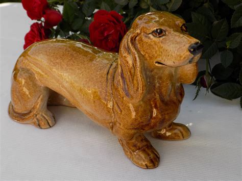 Vintage Ceramic Dachshunddog Lovers T Presentdachshund Etsy
