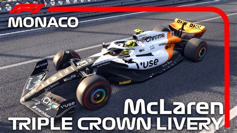 ASSETTO CORSA McLaren Triple Crown Livery MCL60 MONACO HOTLAP